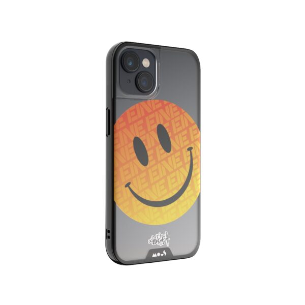 Ben Eine Orange Smiley Printed Phone Case - Image 4