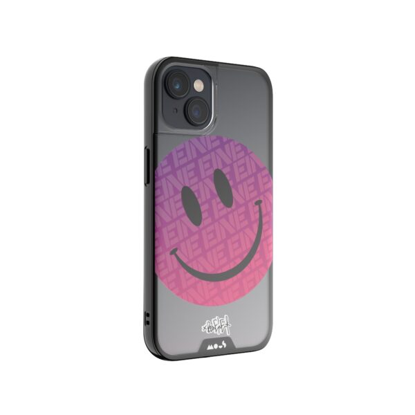 Ben Eine Pink Smiley Printed Phone Case - Image 3