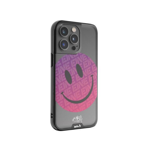 Ben Eine Pink Smiley Printed Phone Case - Image 5
