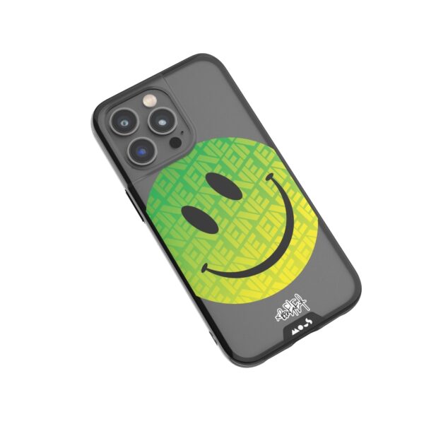 Ben Eine Green Smiley Printed Phone Case - Image 9