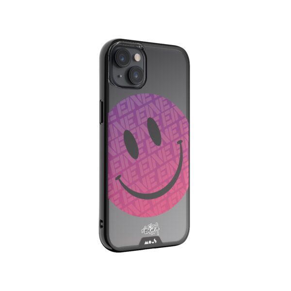 Ben Eine Pink Smiley Printed Phone Case - Image 4