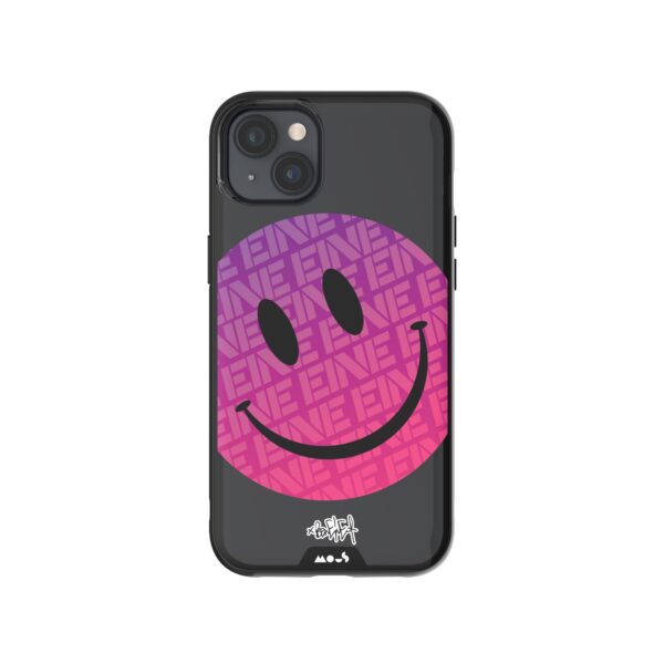 Ben Eine Pink Smiley Printed Phone Case - Image 18