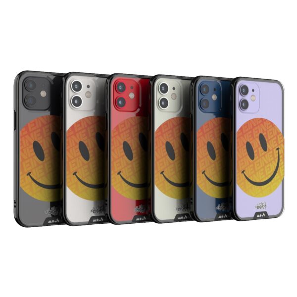 Ben Eine Orange Smiley Printed Phone Case - Image 27