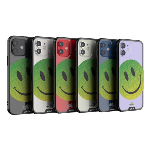 Ben Eine Green Smiley Printed Phone Case - Image 21