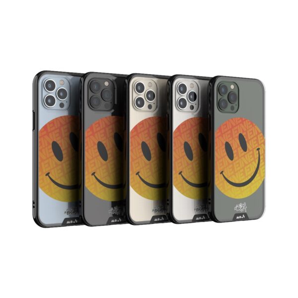 Ben Eine Orange Smiley Printed Phone Case - Image 28