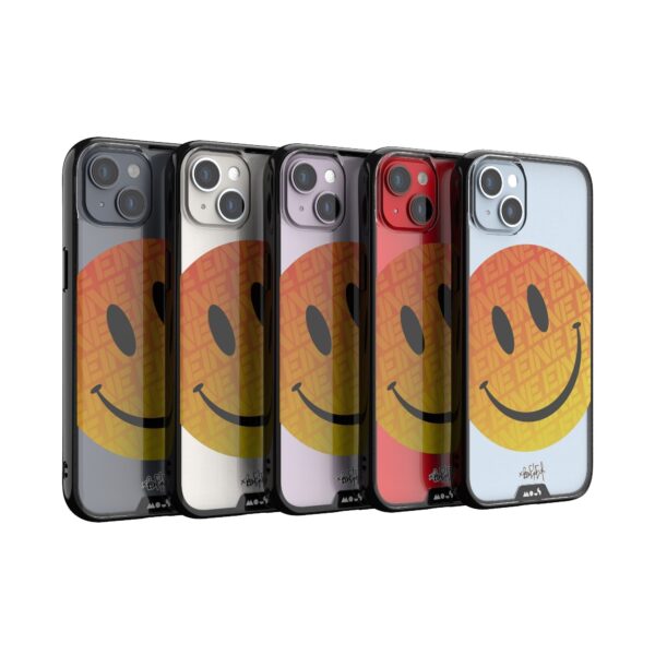 Ben Eine Orange Smiley Printed Phone Case - Image 24