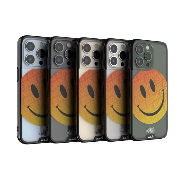 Ben Eine Orange Smiley Printed Phone Case - Image 26