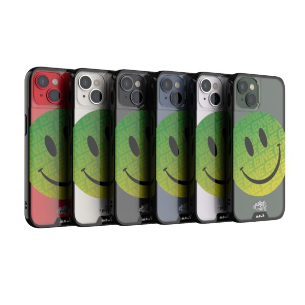 Ben Eine Green Smiley Printed Phone Case - Image 23