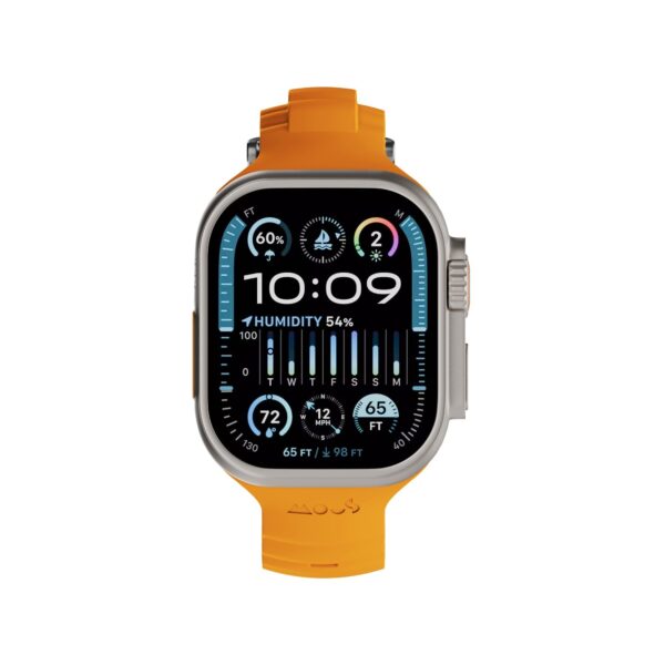 Active Apple Watch Strap – Tiger Orange - Image 20