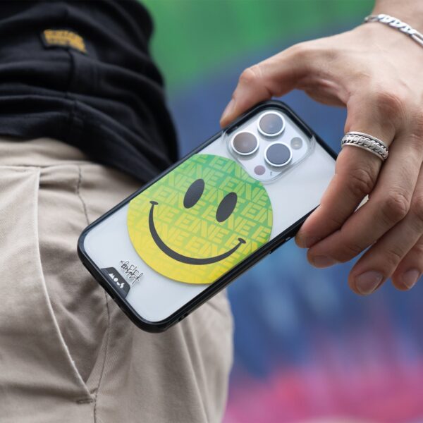 Ben Eine Green Smiley Printed Phone Case - Image 24