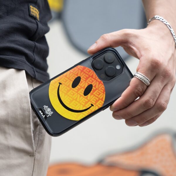 Ben Eine Orange Smiley Printed Phone Case - Image 30