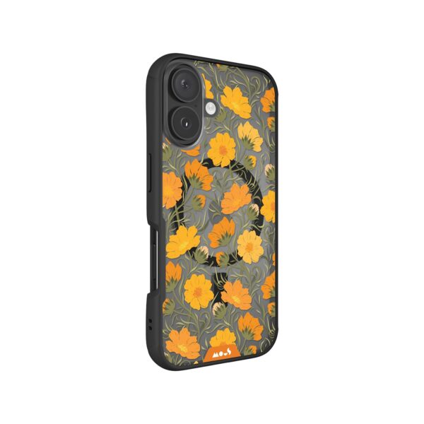 Flowers MagSafe® Compatible Printed Phone Case – Cosmos Orange - Image 4