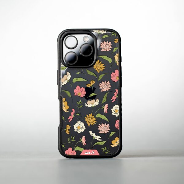 Flowers Printed Phone Case – Floral Pink - Image 2