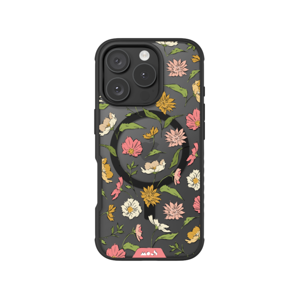 Flowers MagSafe® Compatible Printed Phone Case – Floral Pink - Image 3