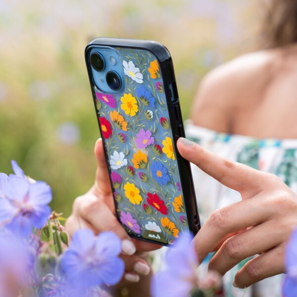 Flowers Printed Phone Case – Cosmos Multicolour - Image 8