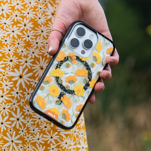 Flowers MagSafe® Compatible Printed Phone Case – Cosmos Orange - Image 6
