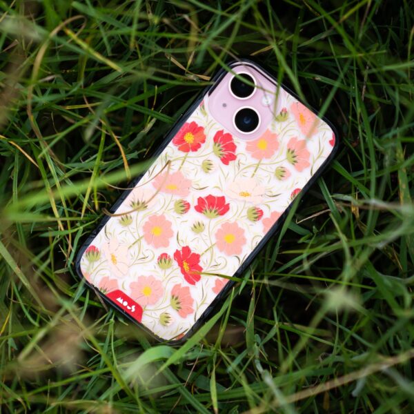 Flowers Printed Phone Case – Cosmos Pink - Image 7