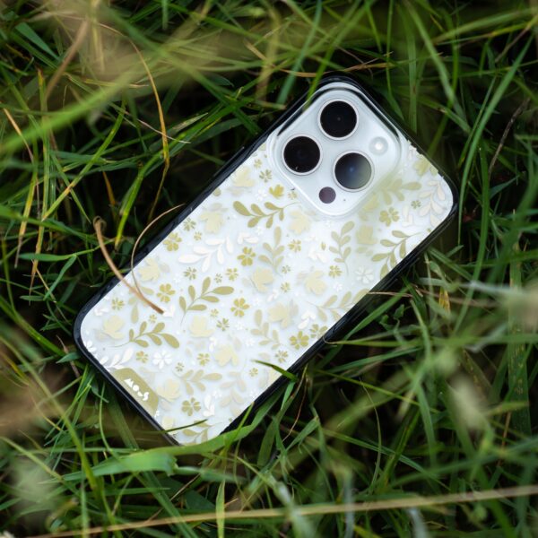 Flowers Printed Phone Case – Ditsy Green - Image 5