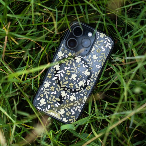 Flowers MagSafe® Compatible Printed Phone Case – Ditsy Green - Image 4