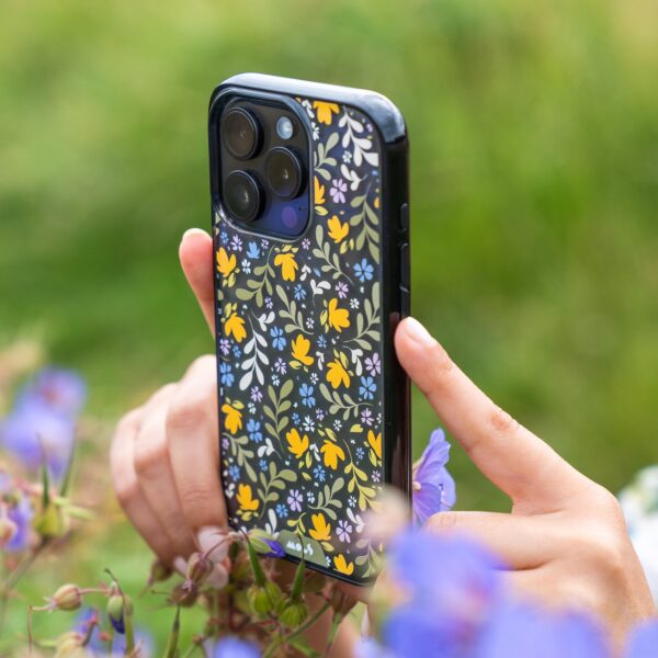 Flowers Printed Phone Case – Ditsy Multicolour - Image 6