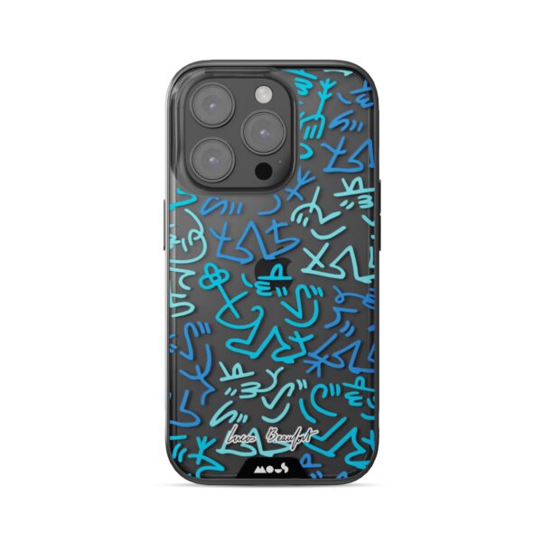 Lucas Beaufort Blue Printed Phone Case - Image 11