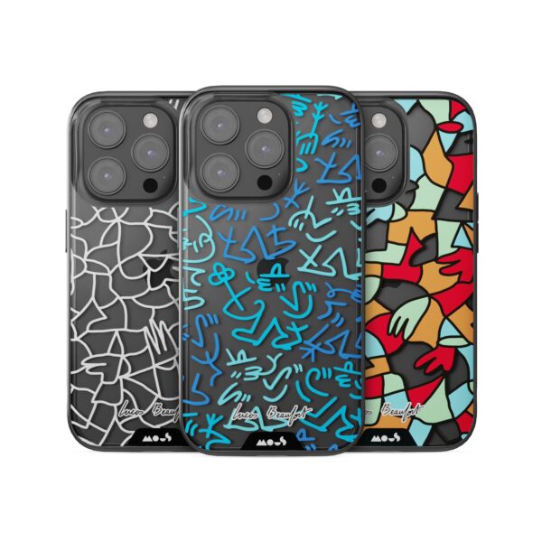 Lucas Beaufort Blue Printed Phone Case - Image 12