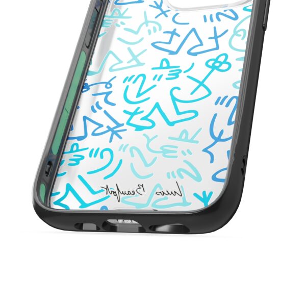 Lucas Beaufort Blue Printed Phone Case - Image 15