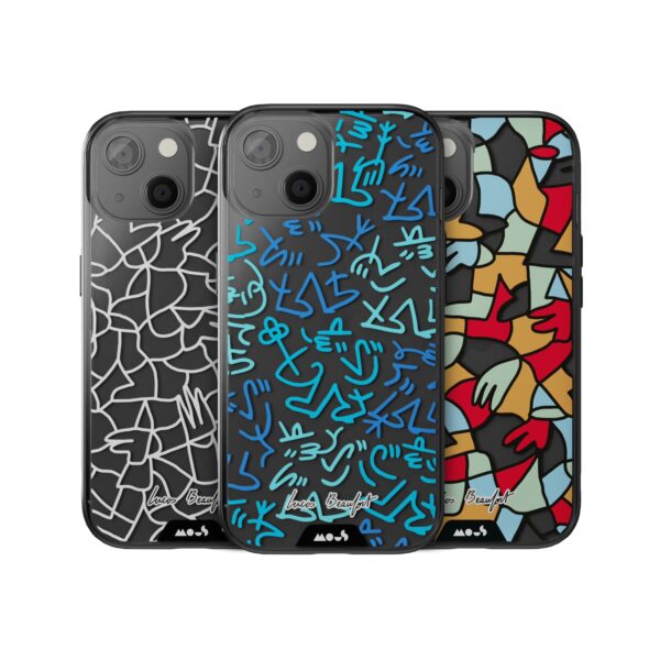Lucas Beaufort Blue Printed Phone Case - Image 14