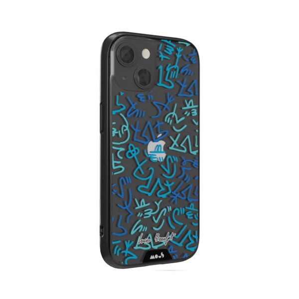Lucas Beaufort Blue Printed Phone Case - Image 6