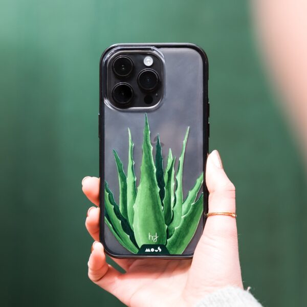 Henry Fraser Spiky Plant Printed Phone Case - Image 7