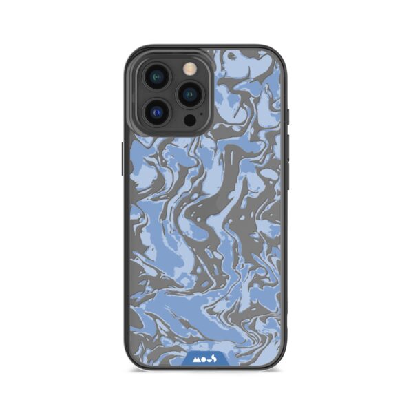 Marbled Sky Blue Printed Phone Case - Image 14