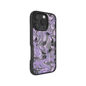 Marbled Lilac Purple MagSafe® Compatible Phone Case