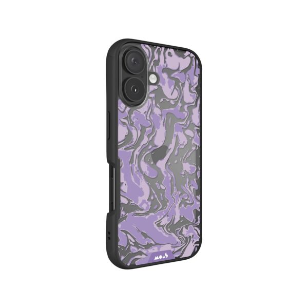Marbled Lilac Purple Printed Phone Case - Image 2