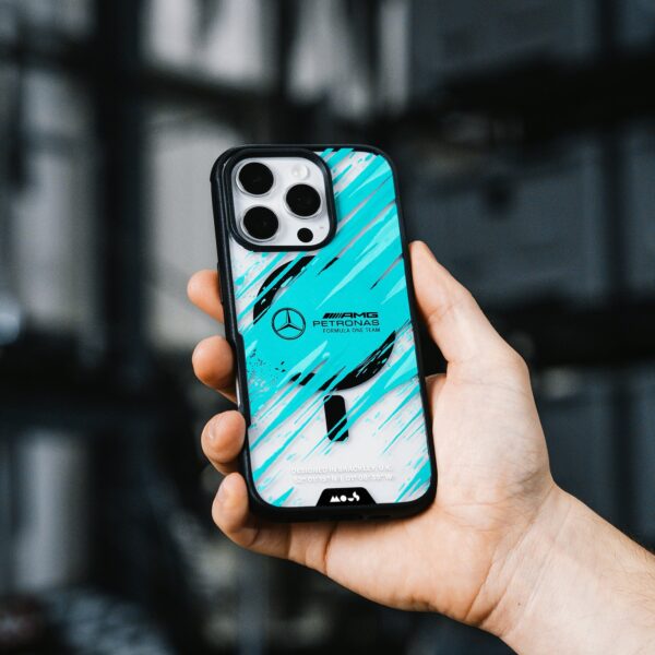 Energised Protective Phone Case - Clarity MagSafe x Mercedes-AMG F1 Team - Image 6