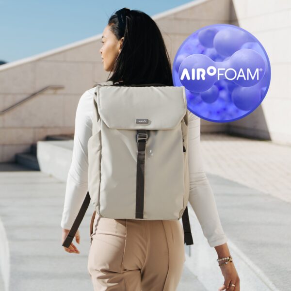 Day Backpack with AiroFoam® - Stone - Image 2