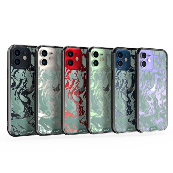 Marbled Sage Green Printed Phone Case - Image 27