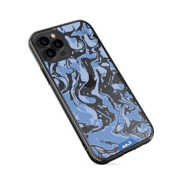Marbled Sky Blue Printed Phone Case - Image 21