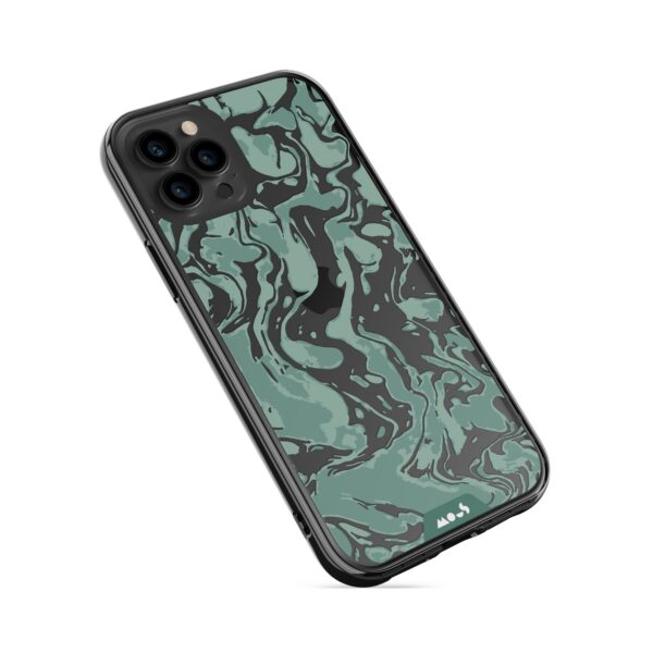 Marbled Sage Green Printed Phone Case - Image 17