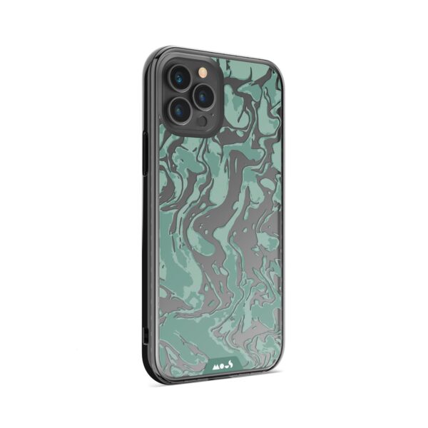 Marbled Sage Green Printed Phone Case - Image 5