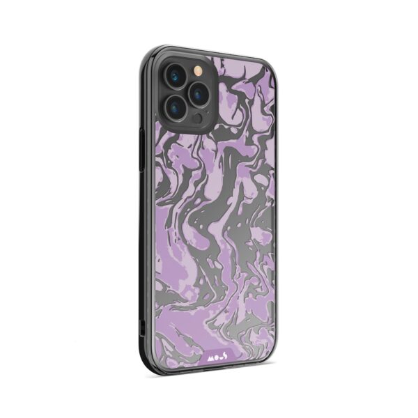 Marbled Lilac Purple Printed Phone Case - Image 9