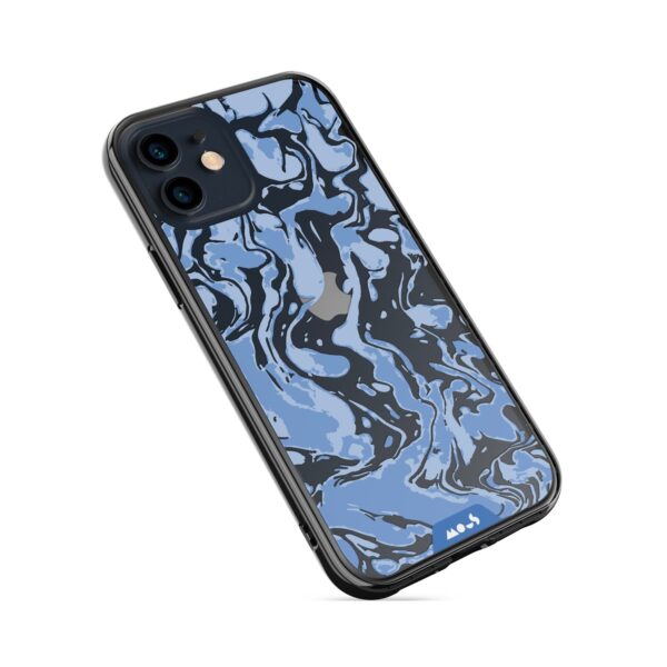 Marbled Sky Blue Printed Phone Case - Image 23