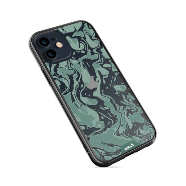 Marbled Sage Green Printed Phone Case - Image 19