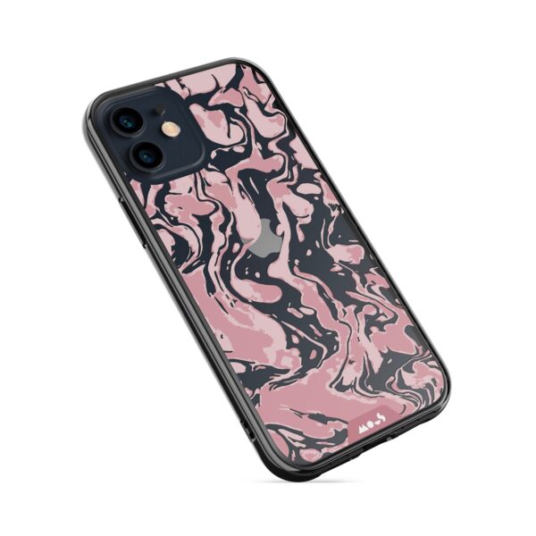 Marbled Dusky Pink Printed Phone Case - Image 19