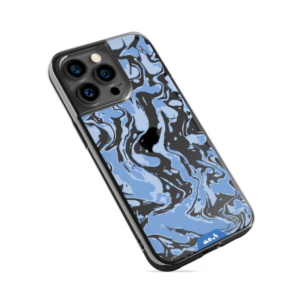 Marbled Sky Blue Printed Phone Case - Image 17