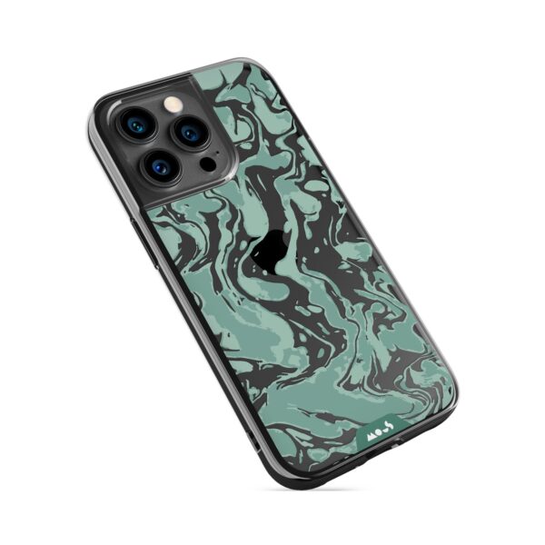 Marbled Sage Green Printed Phone Case - Image 13