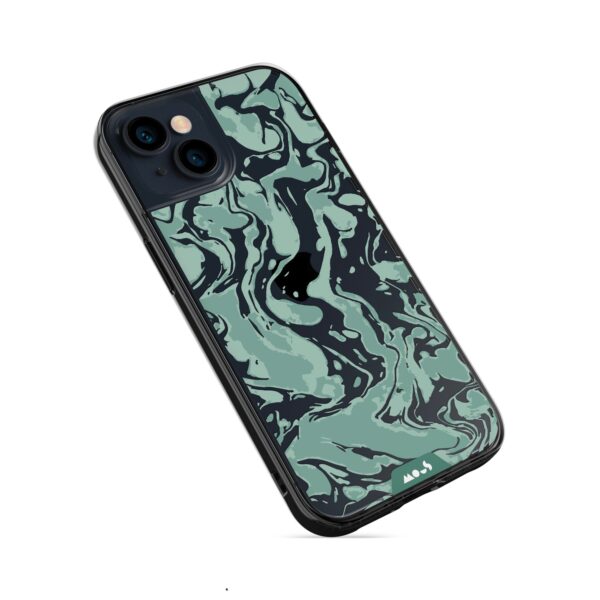 Marbled Sage Green Printed Phone Case - Image 15