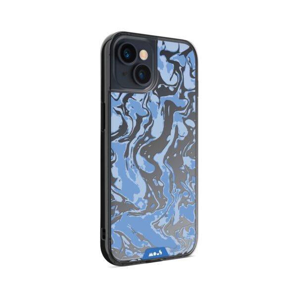 Marbled Sky Blue Printed Phone Case - Image 8