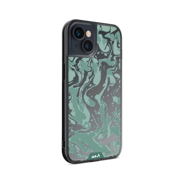 Marbled Sage Green Printed Phone Case - Image 4