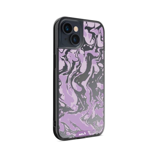 Marbled Lilac Purple Printed Phone Case - Image 8