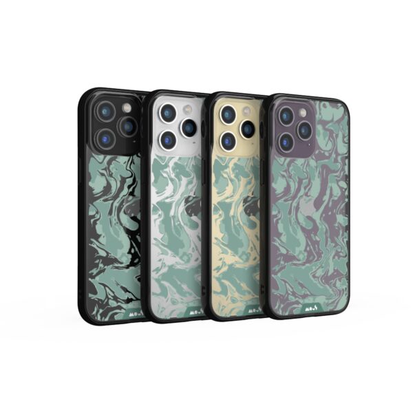 Marbled Sage Green Printed Phone Case - Image 22